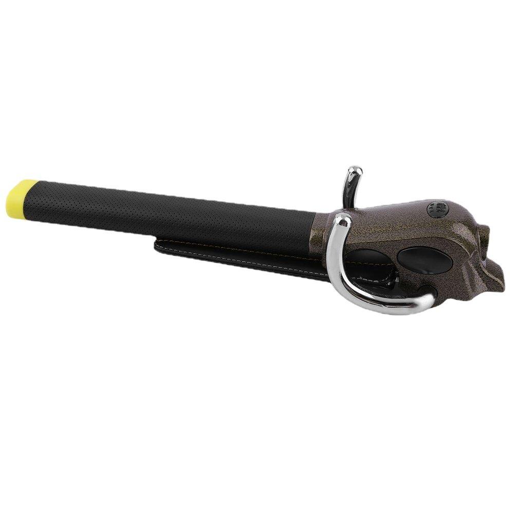 NBRATO RT-054 Heavy Duty Stainless Steel Car Steering Wheel Lock | Anti-Theft Security Device
