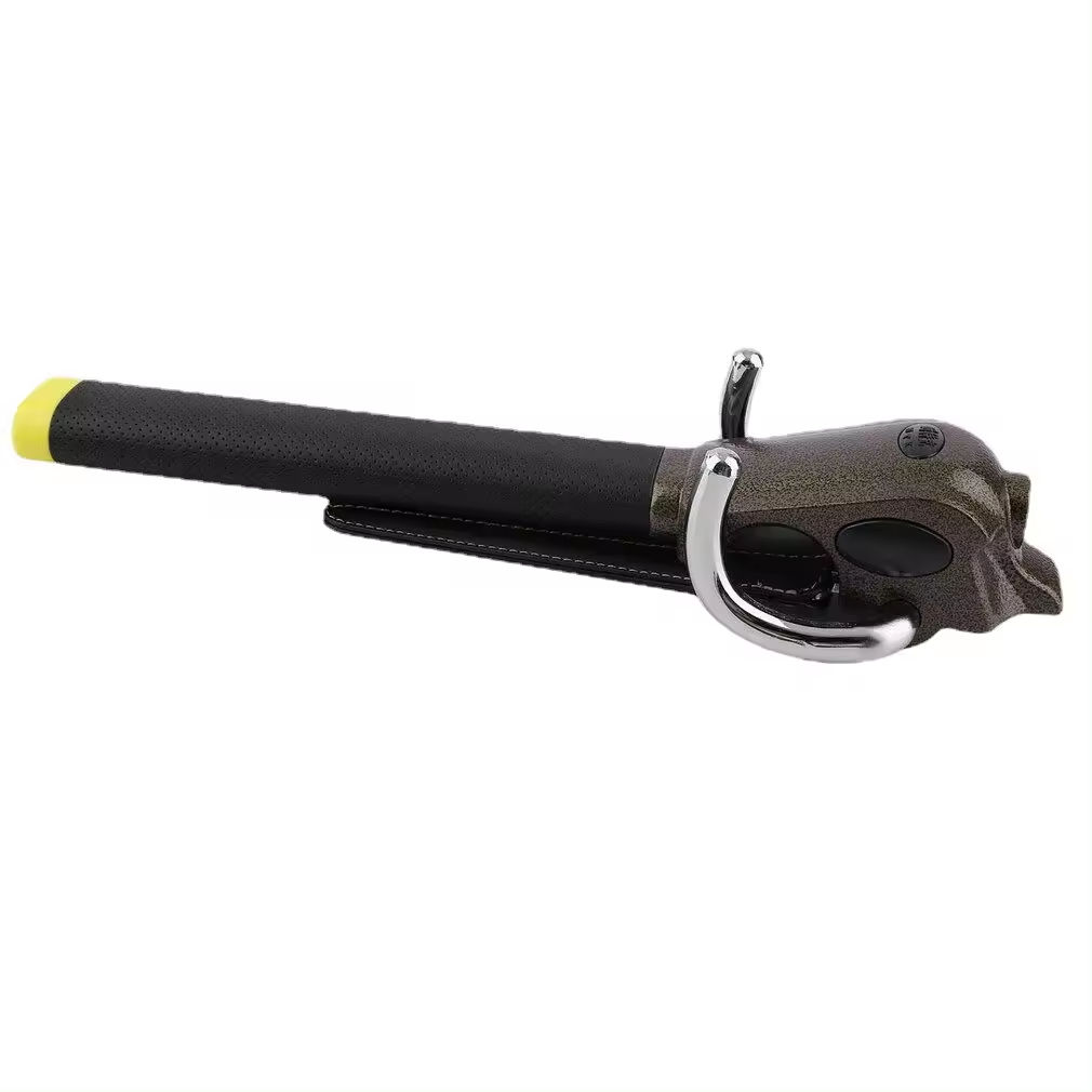 Hot Selling Heavy Duty 3-Direction Retractable Tamper-Proof Vehicle Car Steering Wheel Lock with 3 K